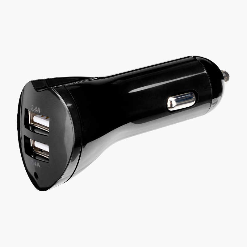 Billader med to USB-uttak, 12/24 V v:7862821