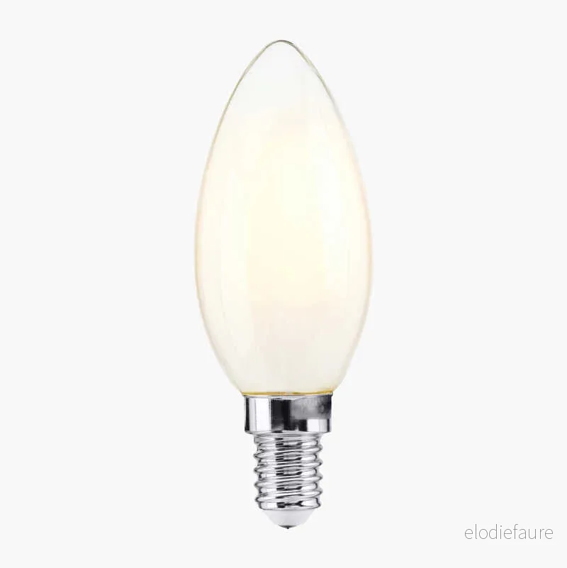 Kronelys E14, dimbar, frostet v:3904376