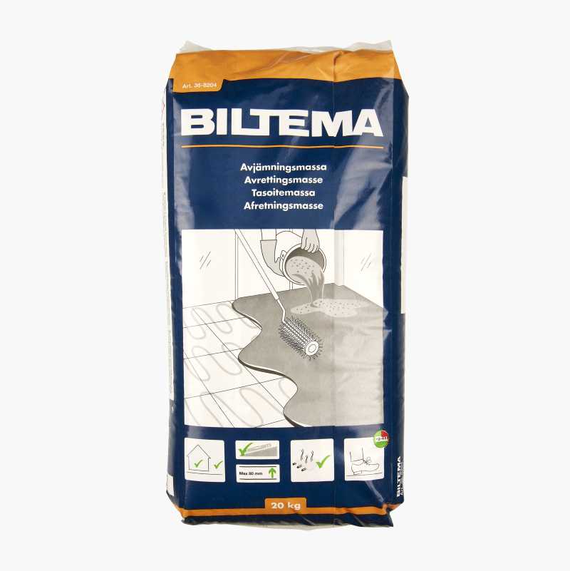 Avrettingsmasse Allround, 20 kg v:8000912 Avrettingsmasse Allround, 20 kg v:8000912