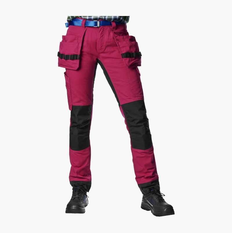 Håndverkerbukse, stretch, damestørrelser v:9987390