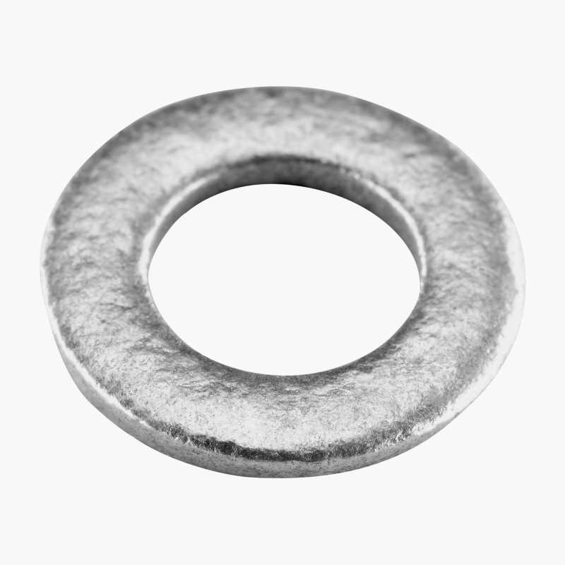 Rund skive M6 x 12 mm, varmforsinket, 25 stk. v:6299574