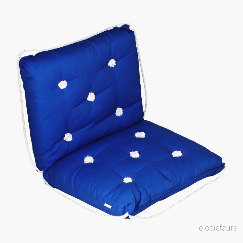 Kapokpute, dobbel, blå v:8589294