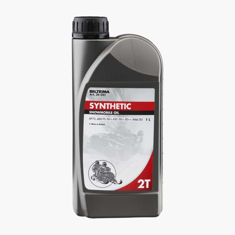 Snøscooterolje, 1 liter v:7882700 Snøscooterolje, 1 liter v:7882700