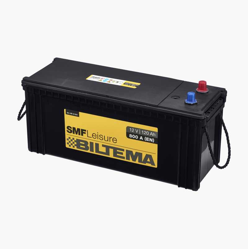 Fritidsbatteri SMF, 12 V, 120 Ah v:7765299