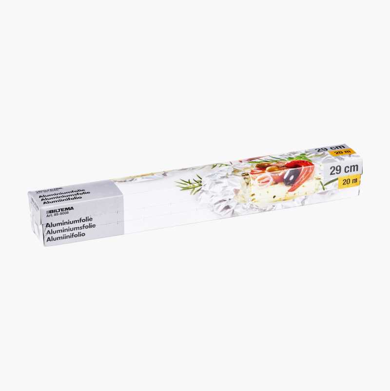 Aluminiumfolie, 20 m v:8590659 Aluminiumfolie, 20 m v:8590659