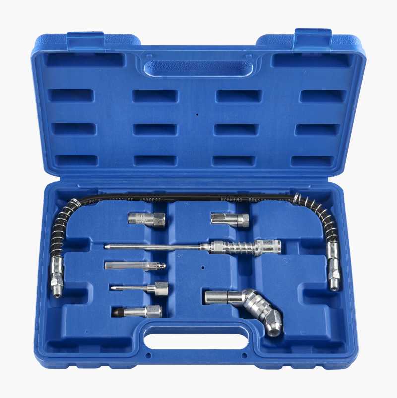 Adaptersett fettpumpe, 8 deler v:2073367 Adaptersett fettpumpe, 8 deler v:2073367