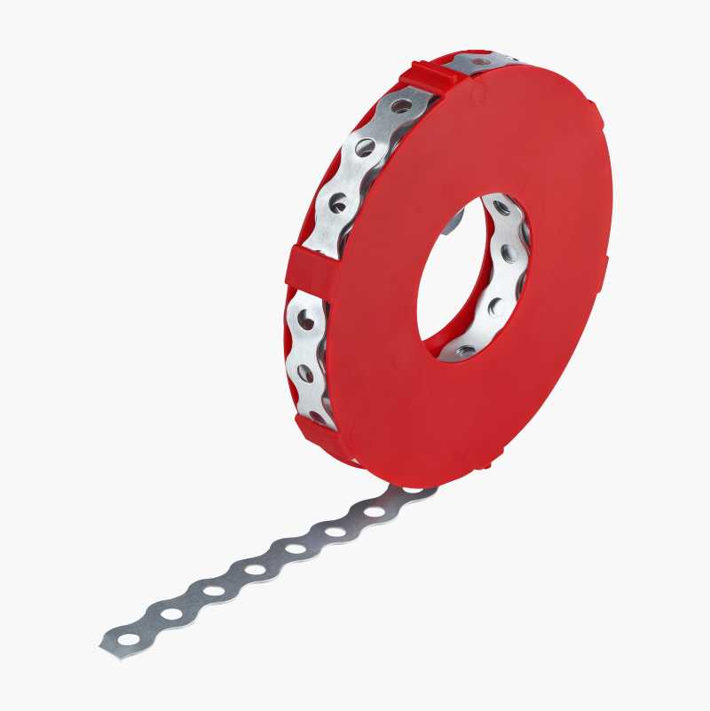 Hullbånd 17 x 1,0 mm, rødt, 10 m v:1591744 Hullbånd 17 x 1,0 mm, rødt, 10 m v:1591744