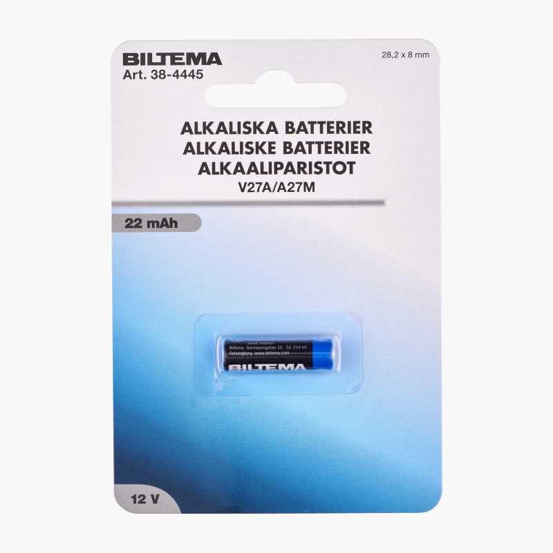 V27A/A27M, alkalisk batteri, 12 V v:2890249