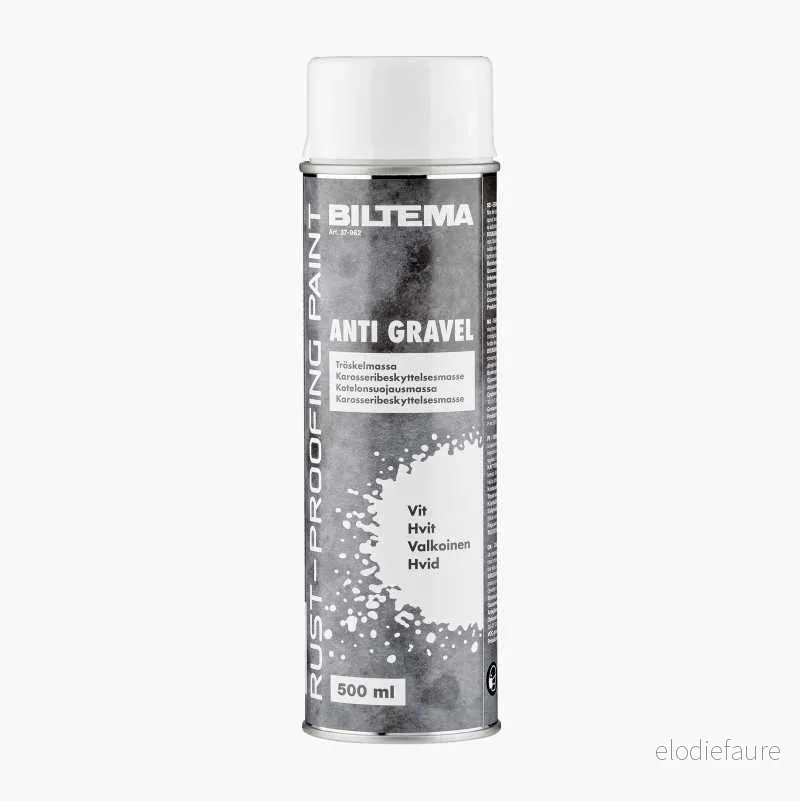 Karosserimasse, spray, hvit, 500 ml v:2104500