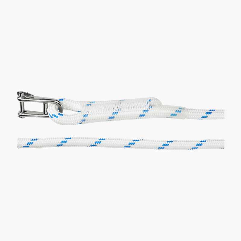 Falline, 12 mm x 40 m, hvit/blå v:8434945