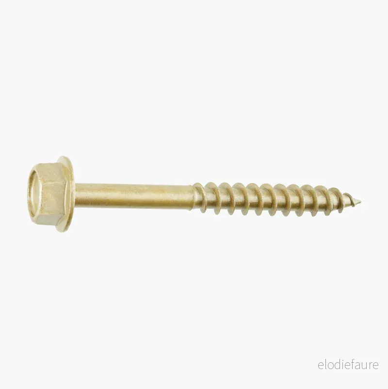 Treskrue sekskant, 8 x 55 mm, C4, 50 stk. v:6293794