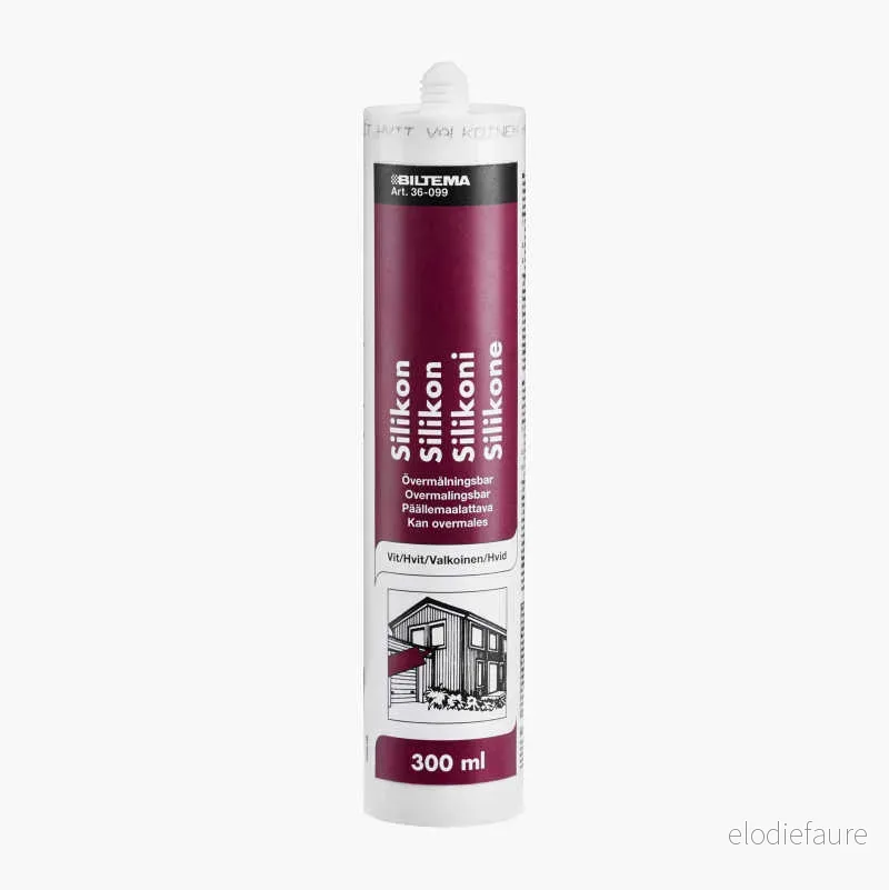 Byggfug, hvit, 300 ml v:5170133 Byggfug, hvit, 300 ml v:5170133