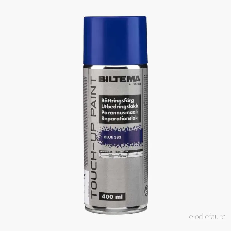 Utbedringslakk, blå, 400 ml v:3120892