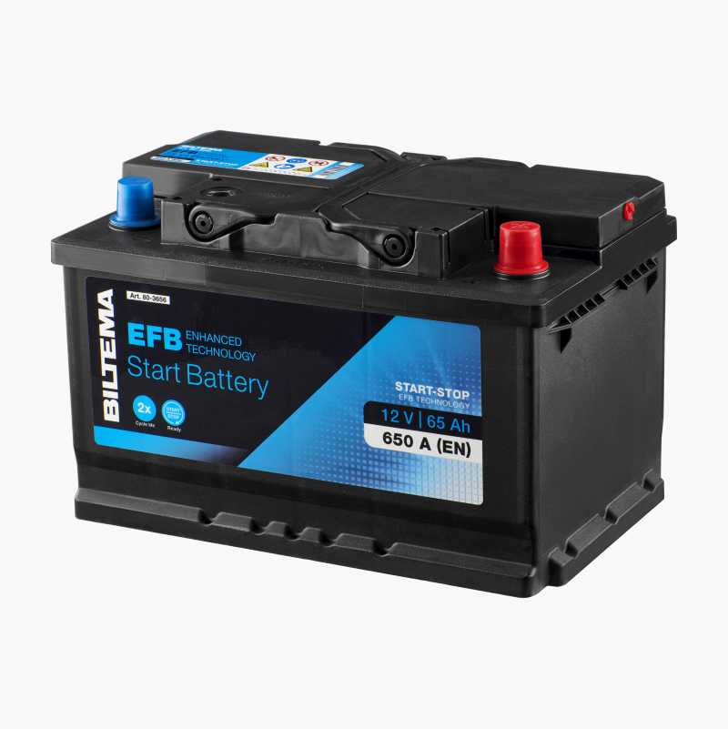 Startbatteri EFB, 12 V, 65 Ah v:5551342 Startbatteri EFB, 12 V, 65 Ah v:5551342