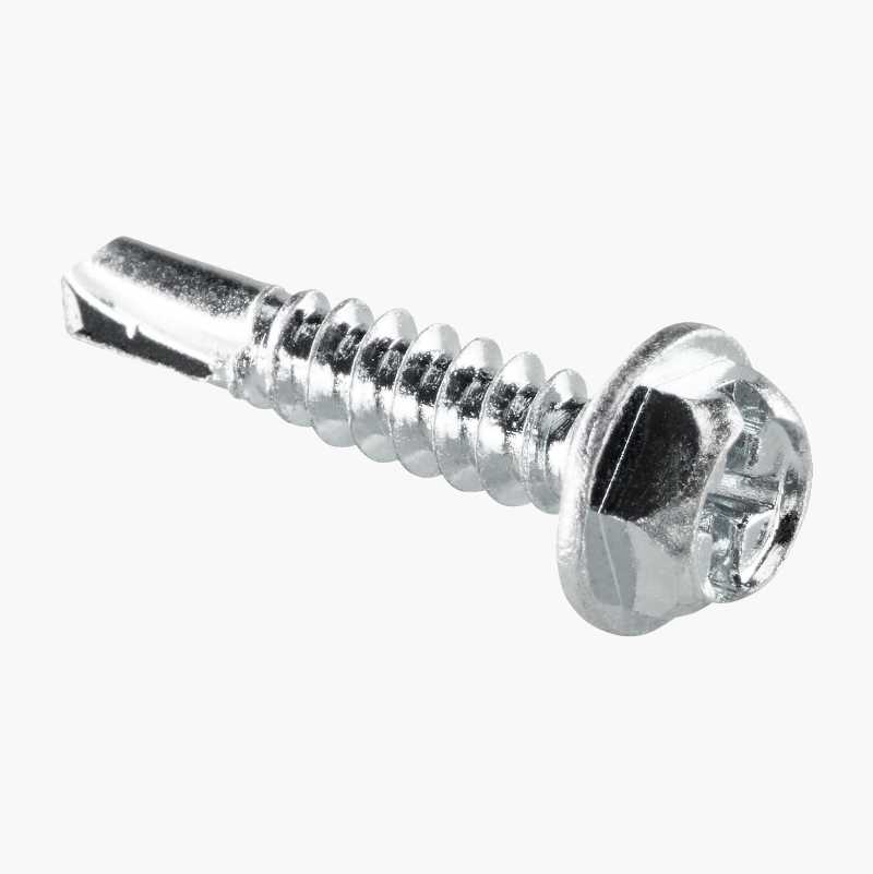 Metall- og monteringsskrue med borespiss 4,2 x 19 mm v:1831404