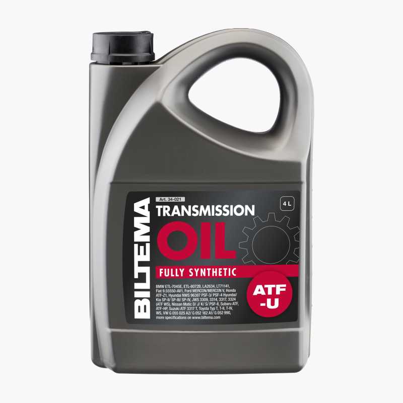 Transmisjonsolje ATF-U, 4 L v:7458270