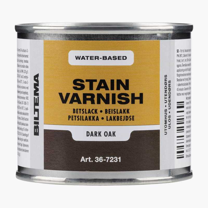 Beislakk, vannbasert, mørk eik, 200 ml v:2693771 Beislakk, vannbasert, mørk eik, 200 ml v:2693771