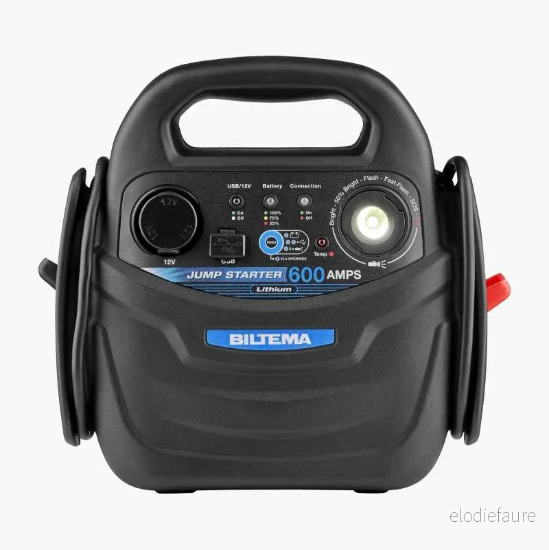 Starthjelp, 12 V, 600 A v:9823540 Starthjelp, 12 V, 600 A v:9823540