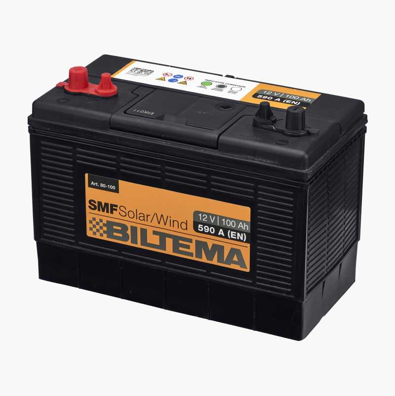 Fritidsbatteri, 12 V, 100 Ah v:8937120 Fritidsbatteri, 12 V, 100 Ah v:8937120