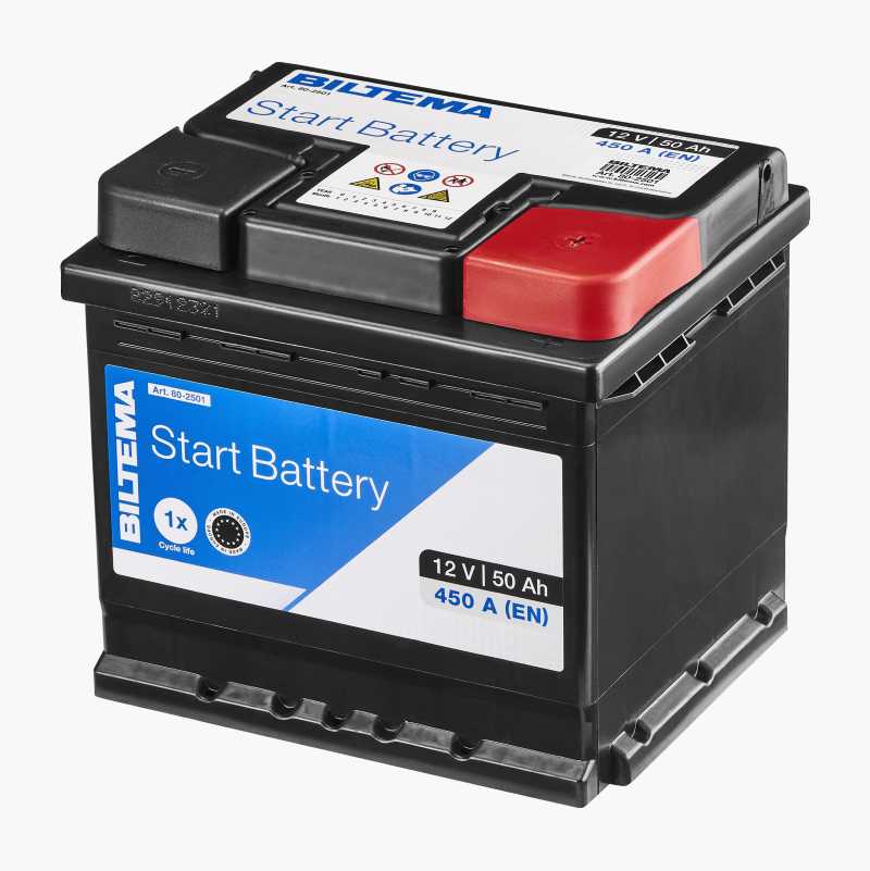 Startbatteri, 12 V, 50 Ah v:7450174 Startbatteri, 12 V, 50 Ah v:7450174