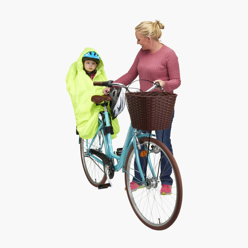 Regnponcho til sykkelbarnesete v:6212395