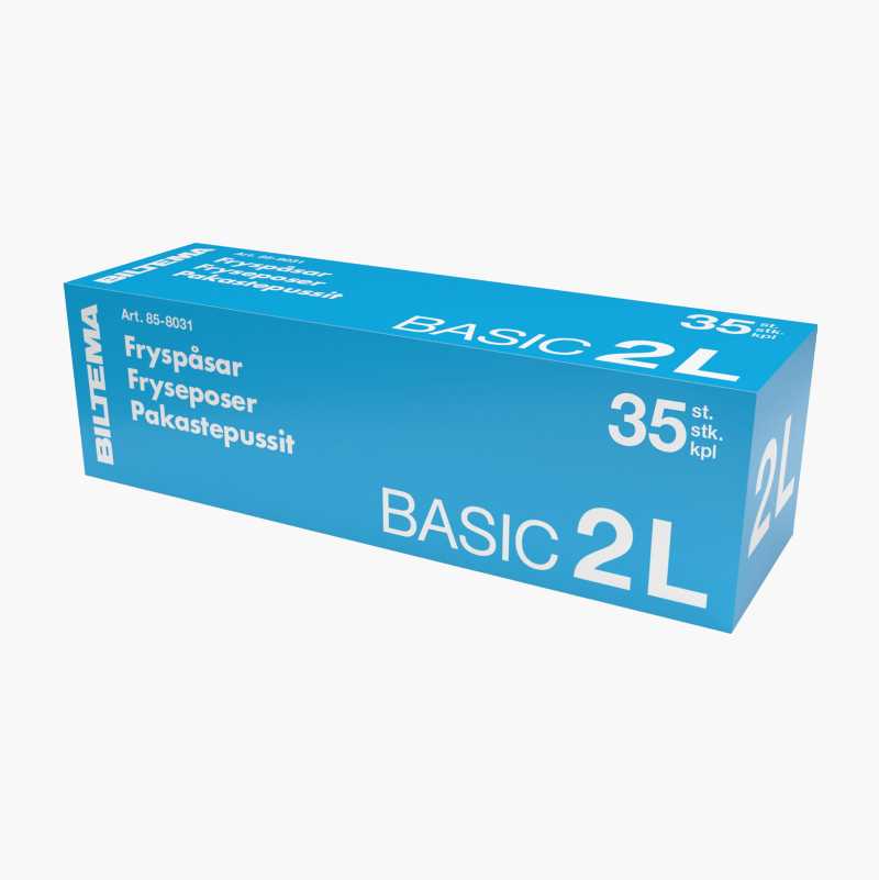 Fryseposer basic, 2 liter, 35-pk. v:3609035