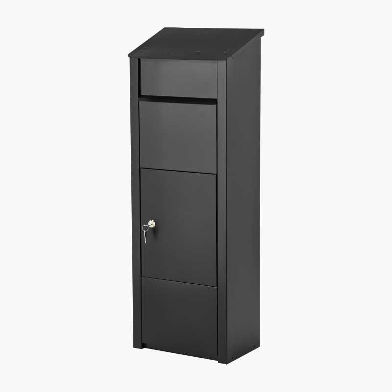 Postkasse bakkemodell, svart v:3141297