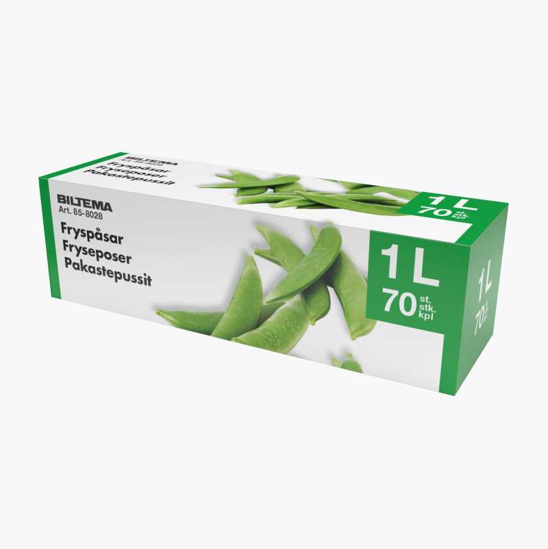 Fryseposer, 1 liter, 70-pk. v:8200379