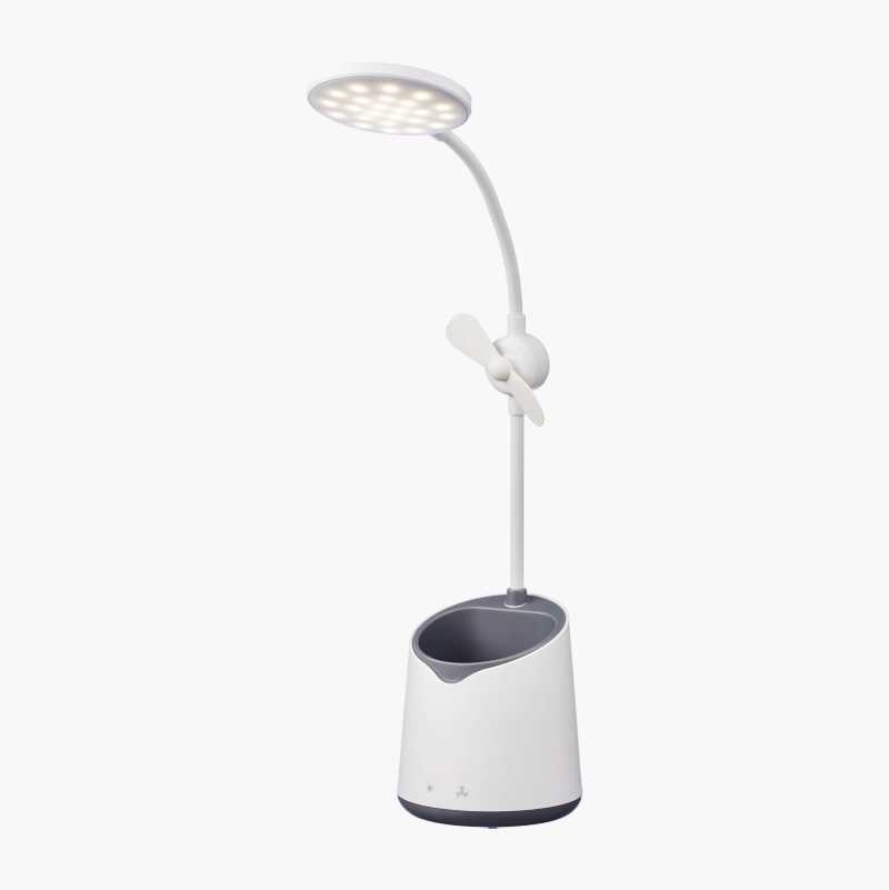LED-lampe med vifte, batteridrevet v:6879149 LED-lampe med vifte, batteridrevet v:6879149
