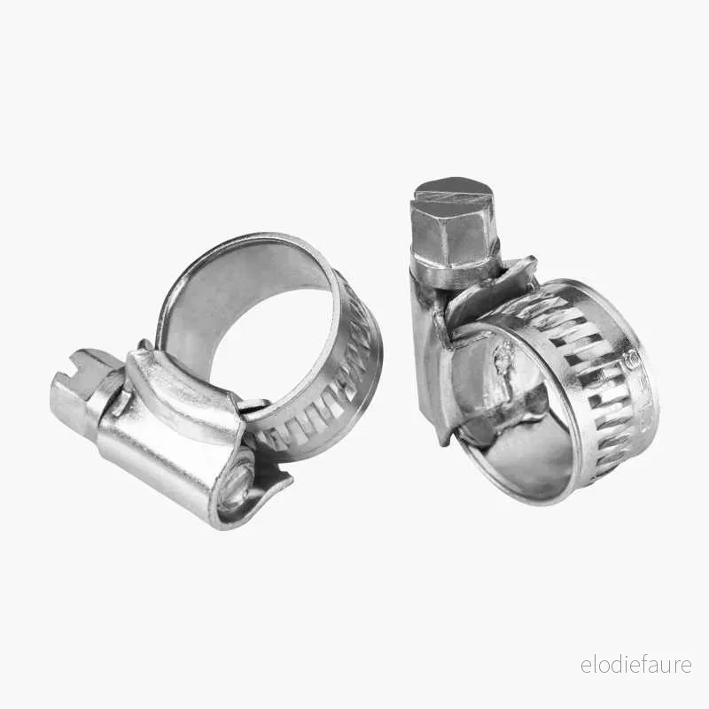 Slangeklemme, rustfri, ∅13–16 mm, 2 stk. v:5406376 Slangeklemme, rustfri, ∅13–16 mm, 2 stk. v:5406376