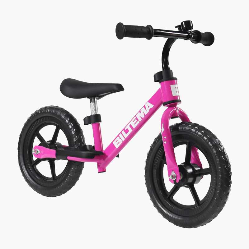 Balansesykkel 12", rosa v:1065080 Balansesykkel 12", rosa v:1065080