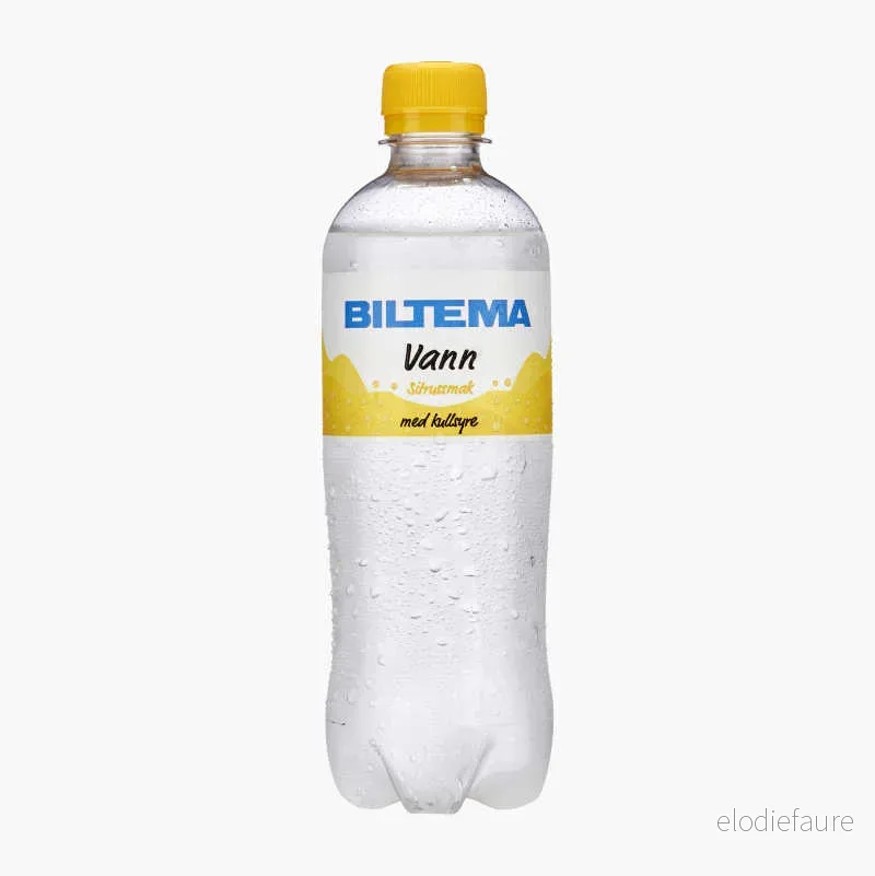Vann med kullsyre og sitronsmak, 50 cl v:4296479