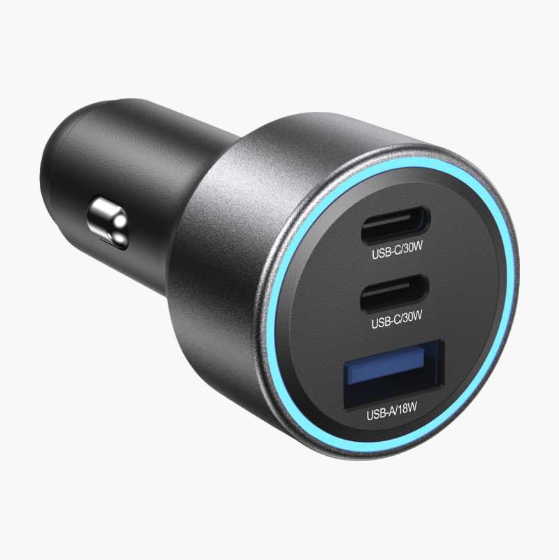 USB-lader, 12–24 V, 3 utganger v:9142754 USB-lader, 12–24 V, 3 utganger v:9142754