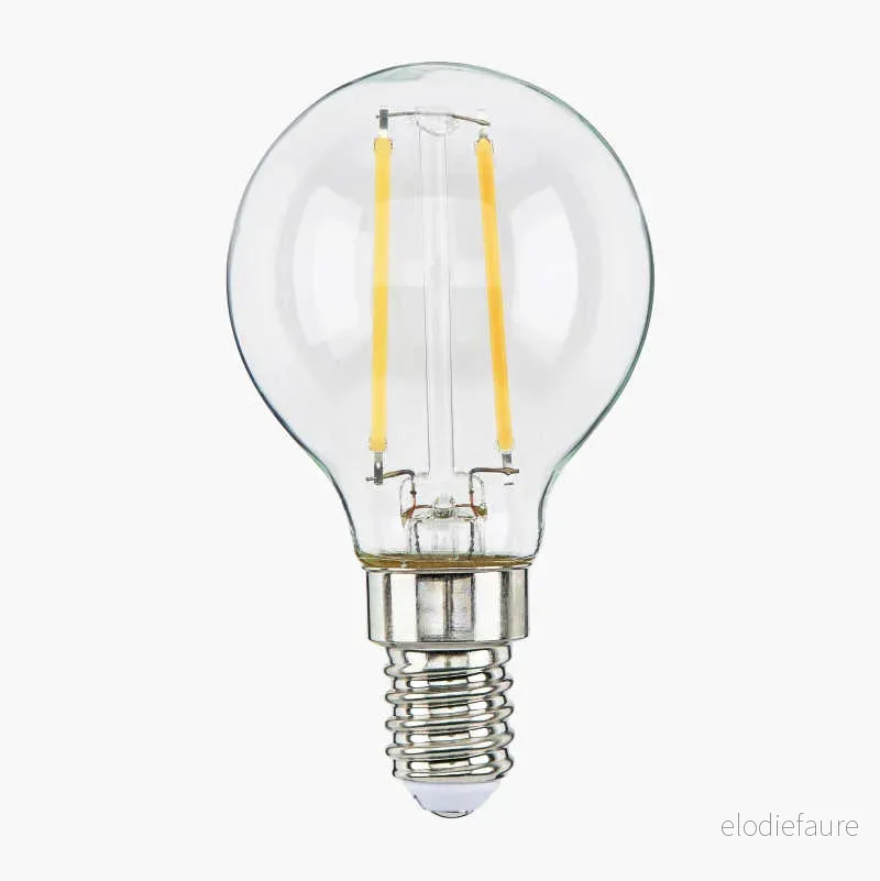 Miniglob E14, 2,5 W, klar v:1588157 Miniglob E14, 2,5 W, klar v:1588157