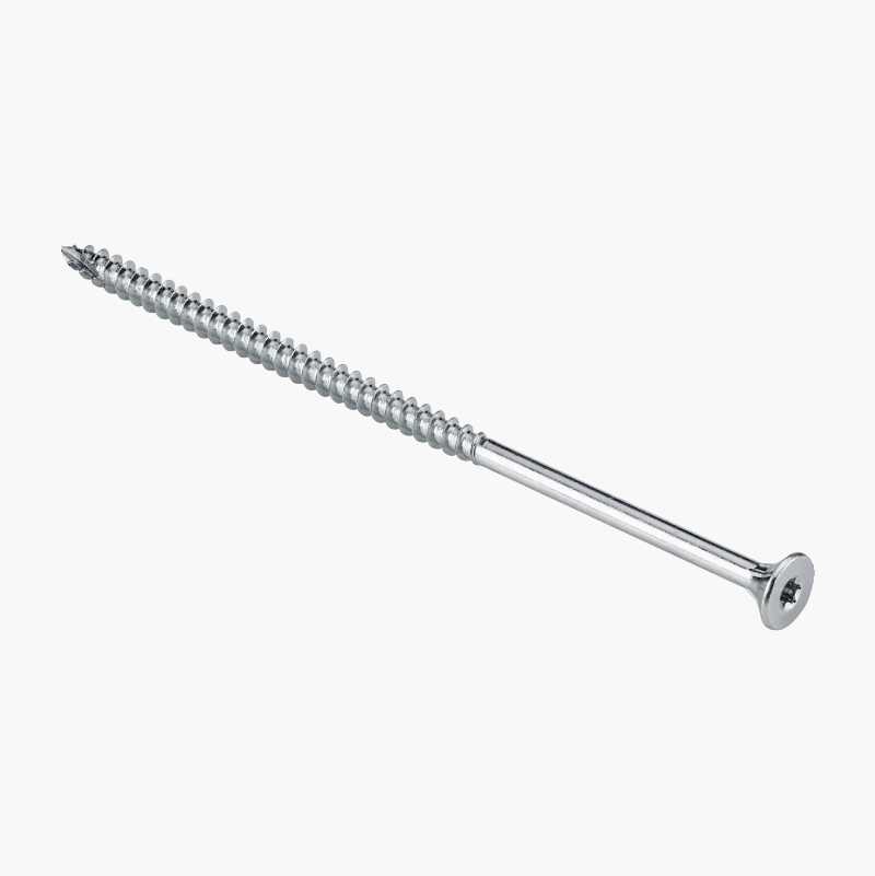 Treskrue 6 x 140, elforsinket, 100 stk. v:7693728