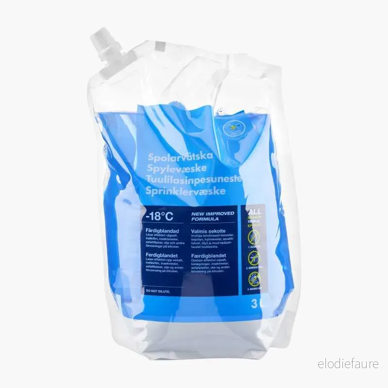 Vindusspylervæske, ferdigblandet, 3 L v:7970408
