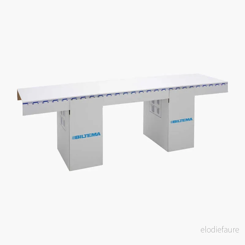 Tapetbord, bølgepapp, 258 x 62,5 x 90 cm v:1353057 Tapetbord, bølgepapp, 258 x 62,5 x 90 cm v:1353057