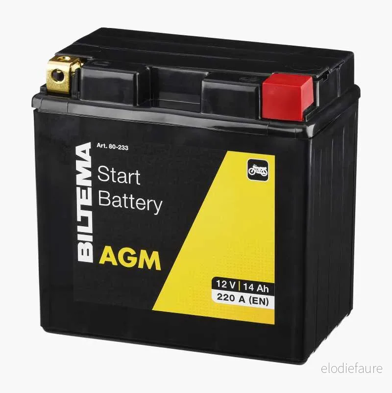 MC-batteri AGM, 12 V, 14 Ah, 150 x 87 x 147 mm v:7536612 MC-batteri AGM, 12 V, 14 Ah, 150 x 87 x 147 mm v:7536612