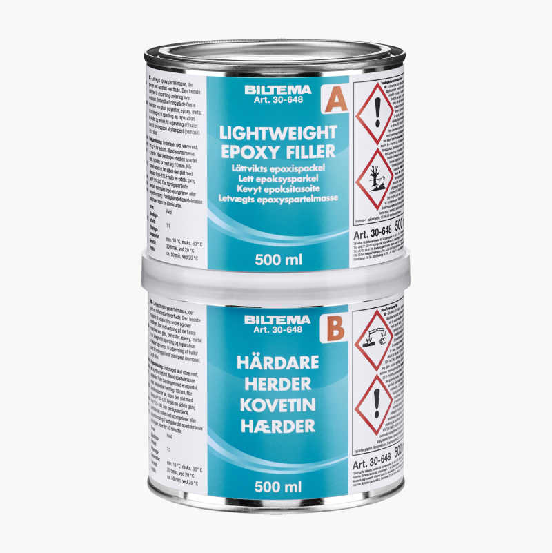 Lett epoksysparkel, 2 x 500 ml v:6659191