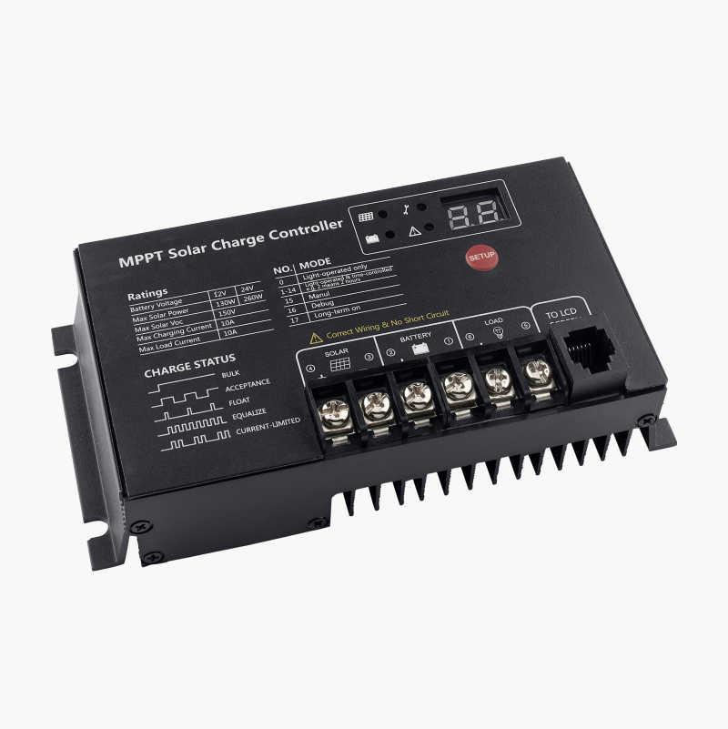 Solcelleregulator, MPPT, 10 A v:3274991 Solcelleregulator, MPPT, 10 A v:3274991