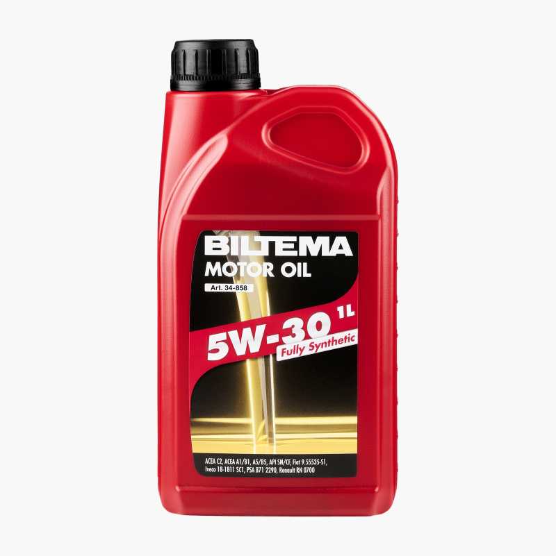 Helsyntetisk motorolje 5W-30, ACEA C2, A1/B1, A5/B5, 1 liter v:3448970 Helsyntetisk motorolje 5W-30, ACEA C2, A1/B1, A5/B5, 1 liter v:3448970