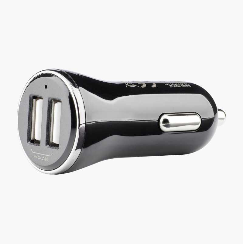 Billader med 2 USB-uttak, 12/24 V v:9253847 Billader med 2 USB-uttak, 12/24 V v:9253847