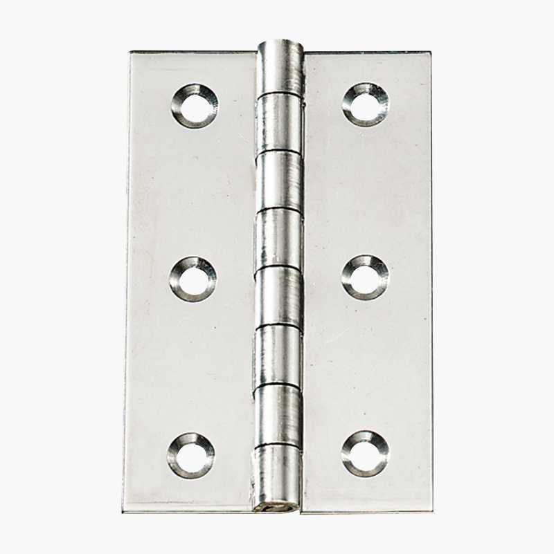 Hengsel rustfri, 80 x 50 mm, 2 stk. v:4278122 Hengsel rustfri, 80 x 50 mm, 2 stk. v:4278122