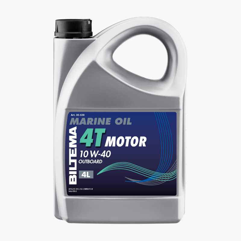 Firetakts påhengsmotorolje, 10W-40, 4 liter v:4058136 Firetakts påhengsmotorolje, 10W-40, 4 liter v:4058136