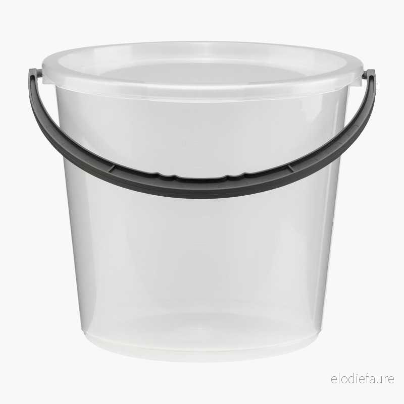 Plastbøtte med lokk, 10 liter v:1904760