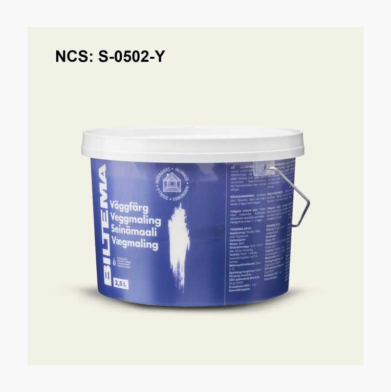 Veggmaling, Eggshell, 2,5 liter v:1187729