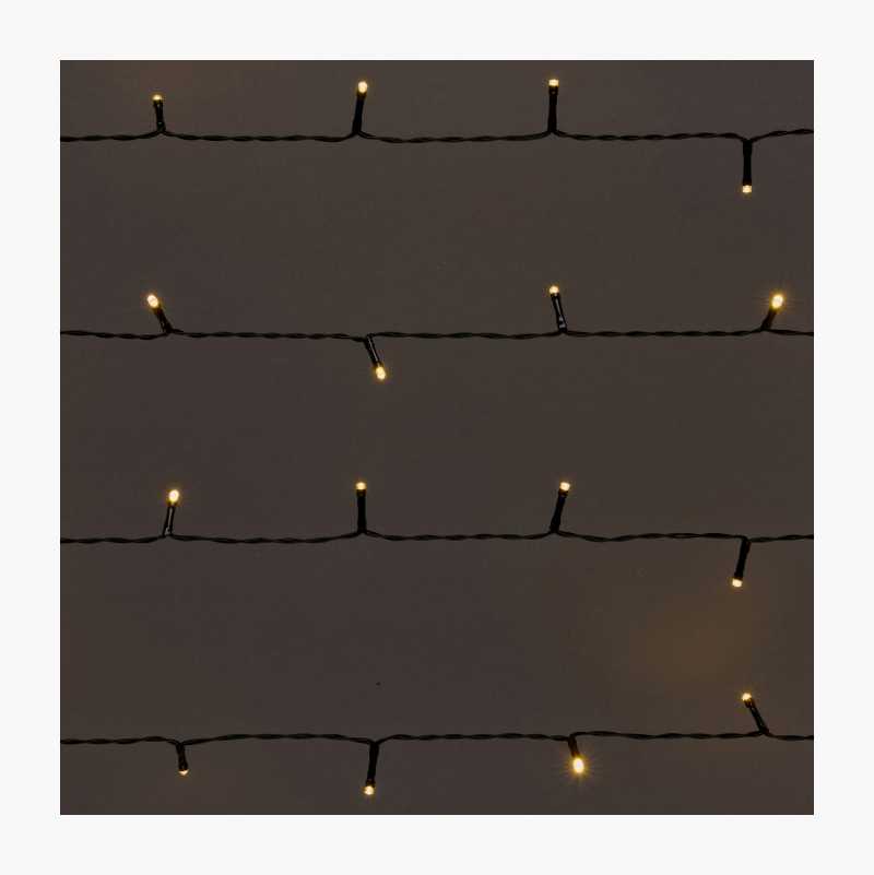 Batteridrevet lysslynge, 50 LED, 5,2 m, varmhvit v:8665253 Batteridrevet lysslynge, 50 LED, 5,2 m, varmhvit v:8665253