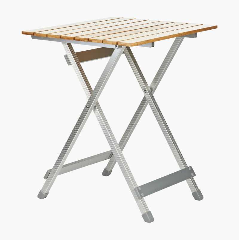 Campingbord, 50 x 48 cm, bambus v:7793690