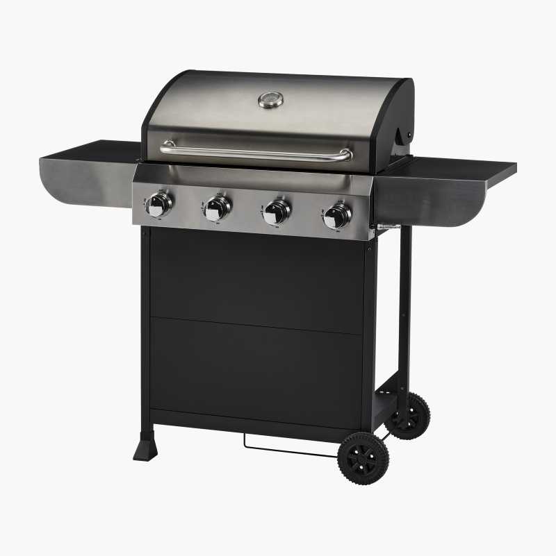 Gassgrill, fire brennere, 14 kW v:9977712