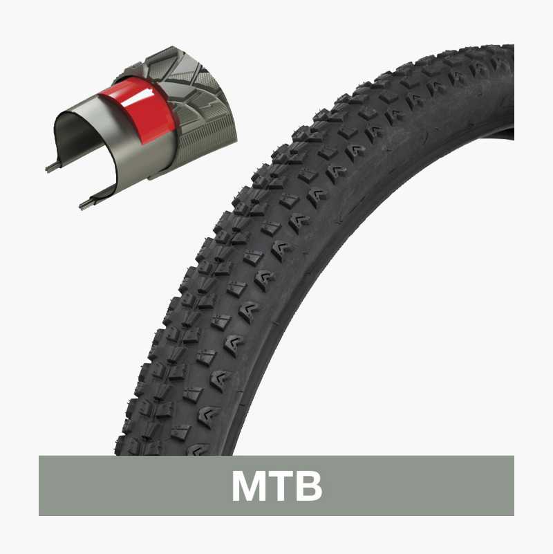 Sykkeldekk ekstra forsterket MTB 29", 54-622 mm v:6364576 Sykkeldekk ekstra forsterket MTB 29", 54-622 mm v:6364576